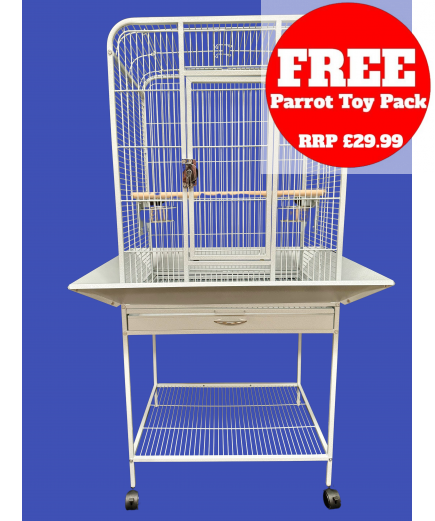 Parrot-Supplies Sarasota Open Top Parrot Cage Stone Parrot-Supplies Sarasota Open Top Parrot Cage Stone